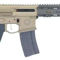 Q HONEY BADGER 5.56 PSTL 9.69" W/BRACE BLK/GRY 1-30RD MAGAZINE