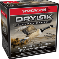 WINCHESTER DRYLOK SUPER STEEL 12 GA 3" BBB 1-1/4 OZ 25 RD/BX 10 BX/CS