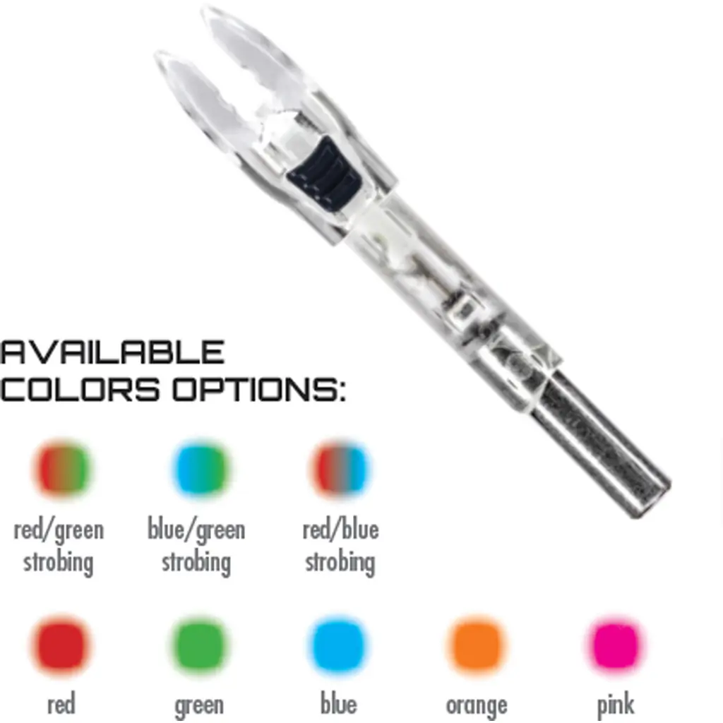 Nockturnal Shift FIT Lighted Nocks Orange 3 pk. - Image 2