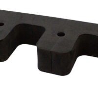 SME SMEMGR Magnet Gun Rest Black High Density Foam, Holds Guns Or Fishing Poles