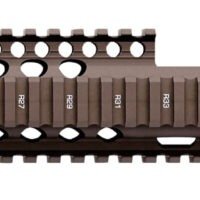 Daniel Defense 0100408030 M4A1 FSP RIS II Handguard 12.25" 2-Piece, Free-Floating Style Made of 6061-T6 Aluminum with Flat Dark Earth Anodized Finish & Picatinny Rail for AR-15
