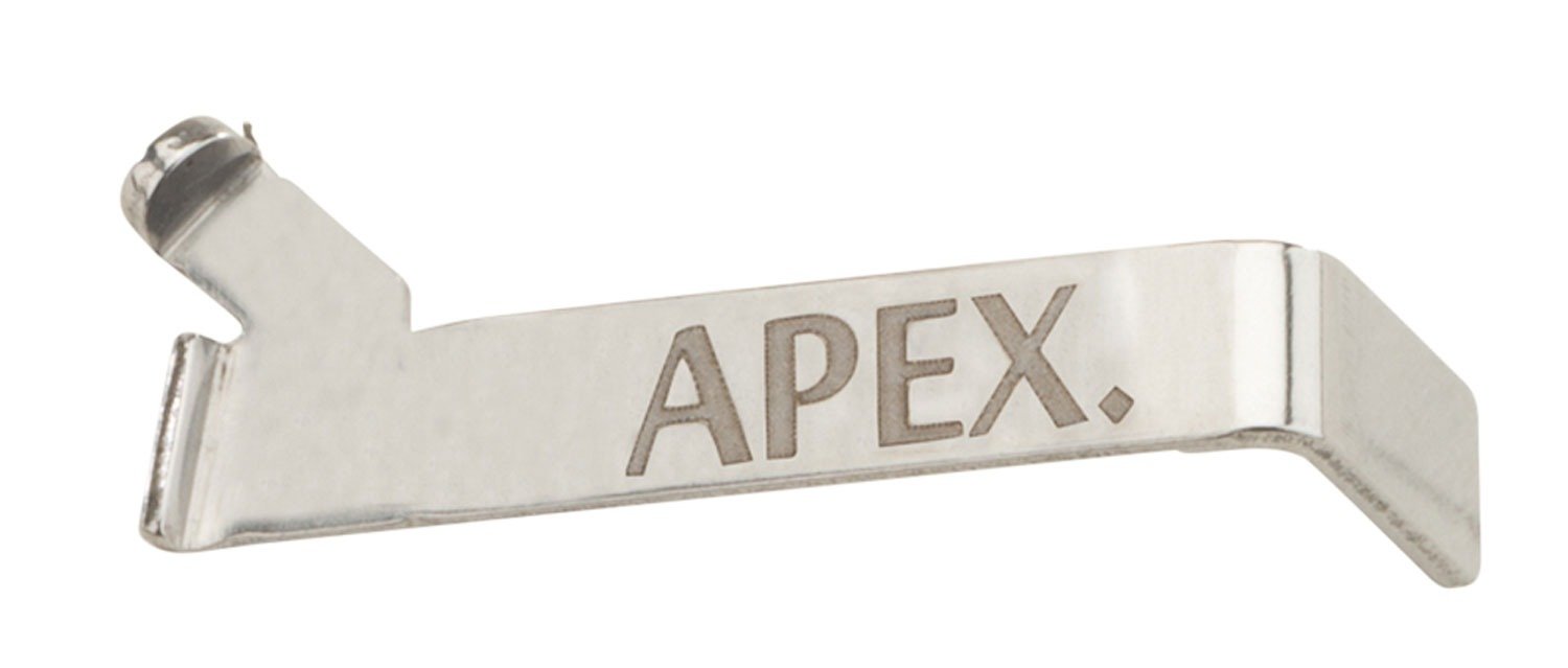 Apex Tactical 102103 Performance Connector Compatible w/Glock Pistol, Silver Metal