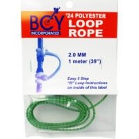 BCY 24 D-Loop Material Flo Green/Black 1m