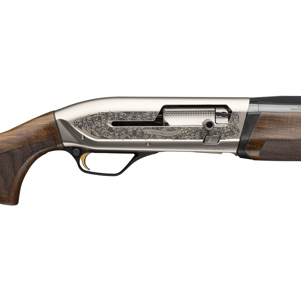 Browning Max II Golden Clays Sporting Shotgun 12 ga. 30 in. Nickle / Walnut 3 in. - Image 3