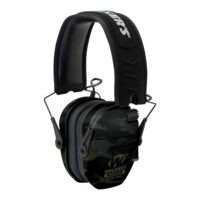 Walker's GWPDRSEMMCCG Razor PRO Digital Electronic Muff 23 dB Over the Head Multi-Cam/Black Polymer