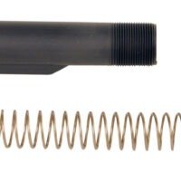 LBE Unlimited MILBUFKTCG Mil-Spec Buffer Tube Kit 6 Position AR-15 Gray