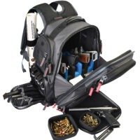 GPS Bags 1812BPG Executive Gray Holds 5 Handguns
