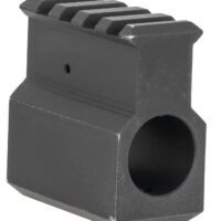 LBE Unlimited ARRGBUH Railed Gas Block Upper Receiver Height AR Platform Black Anodized Aluminum