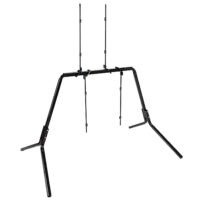 Viking Solutions VKSVPT001 Convertible Paper Target Stand Black Clip Steel Clip Includes Mounting Hardware