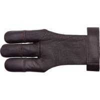30-06 CowHide Shooting Glove Brown 3 Finger Medium