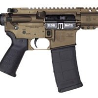 Diamondback DB1912K071 DB15 5.56x45mm NATO 30+1 7" Black Nitride Threaded Barrel, M-LOK Handguard, Midnight Bronze Aluminum Picatinny Rail Receiver, Black Buffer Tube, Black Magpul Grip, Right Hand