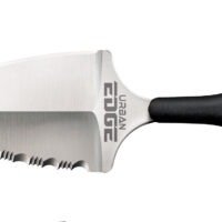 Cold Steel CS43XLS Urban Edge 2.50" Fixed Part Serrated Stone Washed Japanese AUS-8A SS Blade/Black Textured Kray-Ex Handle