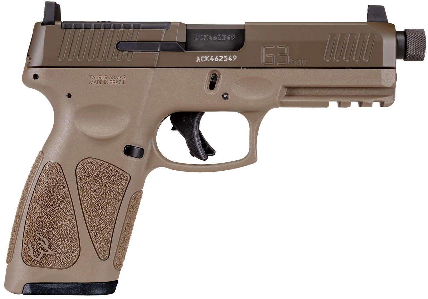 TAU 1-G3P941TAC10 G3 TORO 9MM 3.26 2X10 BRN/BK
