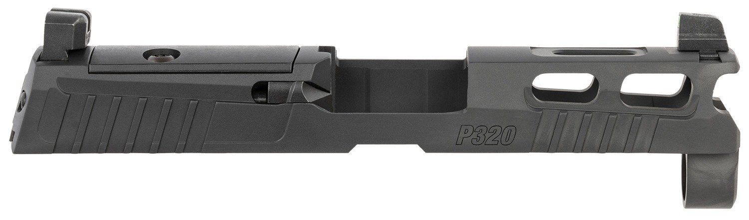 Sig Sauer 8900949 P320 Sig P320 9mm Luger PVD Black Stainless Steel Optic Ready Slide XRAY3 Suppressor Sights Compatible With ROMEO1 PRO ROMEO2