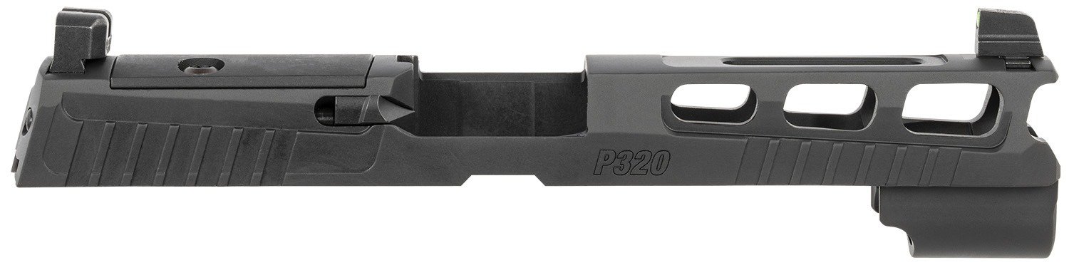 Sig Sauer 8900950 P320 Sig P320 9mm Luger PVD Black Stainless Steel Optic Ready Slide XRAY3 Suppressor Sights Compatible With ROMEO1 PRO/ROMEO2