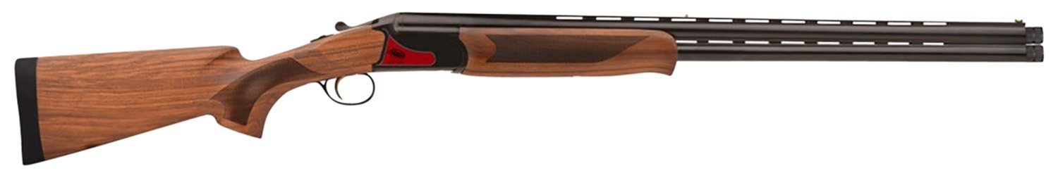 Pointer KIRSTS512 STS5 Sport Trek Full Size 12 Gauge Break Open 3" 2rd 30" Black Over/Under Vent Rib Barrel, Black Steel Receiver, Fixed Turkish Walnut Stock, Ambidextrous