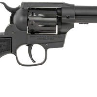 Diamondback DB051CA001 Sidekick  22 LR 9 Shot, 4.50" Black Cerakote Steel Barrel, Black Cerakote Zinc Alloy Frame, Black Cerakote Cylinder, Black Checkered Nylon Grip, Hammer Safety, Exposed Hammer