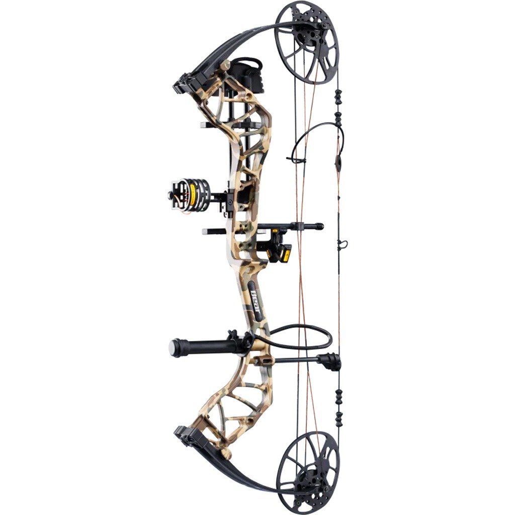 Bear Legit MAXX RTH Bow Package Fred Bear Camo/Black 10-70 lbs. LH - Image 3