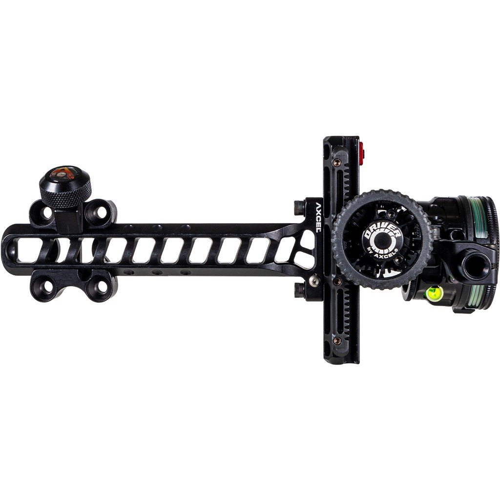 Axcel Driver Plus Slider Sight w/AVX-41 Scope Stealth BH .010 Green Fiber Single Pin RH - Image 2