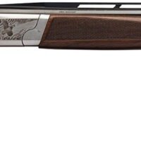 Browning 018701606 Cynergy Micro Midas 12 Gauge 3" 2rd 24" Satin Blued Barrel, Game Scene Engraved Silver Nitride Rec, Grade I/II Satin Walnut Stock