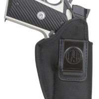 1791 Gunleather PNIWB4BLKR Premium Nylon IWB Size 04 Black Ballistic Nylon Belt Clip Right Hand