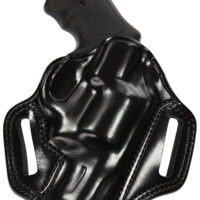 Galco CM270B Combat Master OWB Black Leather Belt Slide Fits Browning Hi-Power/Springfield SA-35/Girsan MC P35/Match Right Hand
