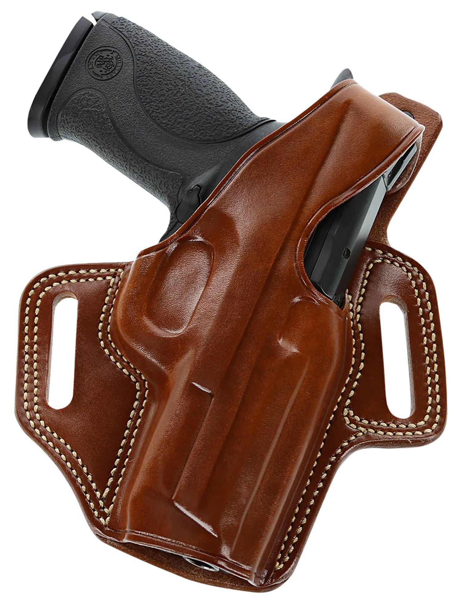 Galco FL870R Fletch OWB Tan Leather Belt Slide Fits Sig P365XL Right Hand
