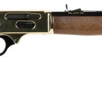 Henry H009BG Side Gate Full Size 30-30 Win 5+1 20" Blued Steel Barrel, Brass Polished Drilled & Tapped Brass Receiver, American Walnut Fixed Stock, Right Hand