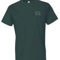 Hornady Gear 31796 Double Rocker  Olive Heather, Cotton/Polyester/Rayon, Short Sleeve Semi-Fitted, 3XL