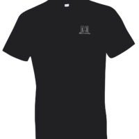 Hornady Gear 30123 Fueled By Hornady  Black Cotton, Short Sleeve Semi-Fitted Large