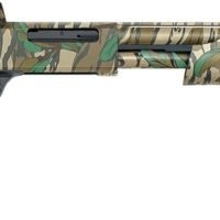 Mossberg 50133 500 Turkey Full Size 410 Gauge Pump 3" 5+1 20" Mossy Oak Greenleaf Vent Rib Barrel & Optics Cut Steel Receiver, Mossy Oak Greenleaf Synthetic Stock, Holosun 407K Red Dot