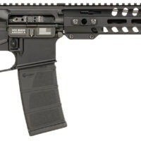 Patriot Ordnance Factory 02045 Minuteman 5.56x45mm NATO 30+1 13.75" Black Steel Threaded Barrel, Black Anodized Aluminum Receiver, 13" Renegade Rail Handguard