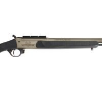 Traditions CR84660450B NitroFire Pro 50 Cal 209 Primer Tungsten Cerakote 26" Fluted/Threaded w/VAPR twist Barrel, Drilled & Tapped Receiver, Black Adj Cheek Piece & LOP Synthetic Stock