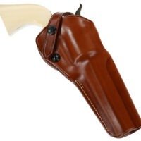 Galco SAO142 SAO OWB Tan Leather Belt Slide Fits Ruger Blackhawk Fits Ruger Super Blackhawk Right Hand