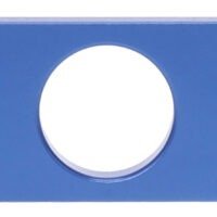 Cold Steel CSKS21CC Dual Edge Pocket Knife Sharpener Blue Aluminum, Carbide/Ceramic Sharpener, Coarse/Fine Blue