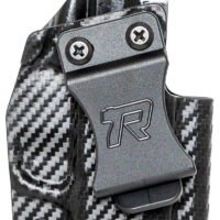 Rounded Gear SFAHELLCATCFRHVAR Kydex IWB Black Kydex Fits Springfield Hellcat Belt Clip Right Hand