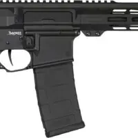 CMMG 30AB20FAB Banshee MK4 300 Blackout 30+1 12.50" Black Nitride Medium Taper Threaded Barrel, EML 7" M-LOK Handguards, Black Armor Cerakote Aluminum Picatinny Rail Receiver, CMMG Zeroed Grips