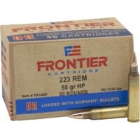 Hornady Frontier Rifle Ammo 223 Rem. 55 gr. Hollow Point Match 50 rd.
