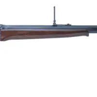 Cimarron AS150 1874 Sharps Sporting 45-70 Gov 1rd 32" Blued Barrel, Color Case Hardened Receiver, Walnut Fixed Straight Stock