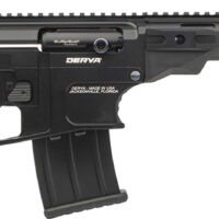 Derya Firearms DY1220US Namlu DY12 12 Gauge Semi-Auto 3" 5+1 20" Black Melotine Threaded Barrel, Black Anodized Aluminum Receiver w/Picatinny Rail, Black Adjustable Polymer Stock & Pistol Grip