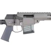 Q LLC MINIFIX55612INPISTOL Mini Fix  5.56 NATO 12" Gray Tapered Threaded Barrel, M-LOK Handguard, Gray Picatinny Rail Receiver, Adj Folding Stock,   Polymer Grip