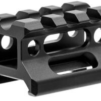 Leapers MTRSX7S Picatinny Riser Matte Black Anodized Aluminum Picatinny Mount