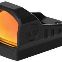 Athlon 405001 Talos Black 1x 16mmx22mm 3MOA Red Dot Reticle RMSc Footprint Mount