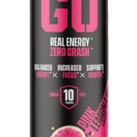 Jocko Fuel 29076 Pink Lemonade Energy Drinks 12oz 12Pack