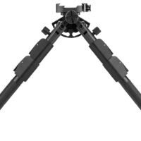 Mdt Sporting Goods Inc 114150BLK CKYE-POD Black Aluminum/Steel 6-18" High ARCA Mount Triple Pull