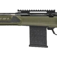 Savage Arms 32943 110 UltraLite Predator 6mm ARC 10+1 18" Carbon Fiber Barrel, Arca Rail Forend, Hunter Green AccuStock w/AccuFit V2 Synthetic Stock, Left Hand