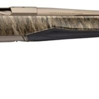 Browning 036146297 X-Bolt 2 Speed Full Size 300 PRC 3+1 26" Smoked Bronze Cerakote Fluted Threaded Barrel, Smoked Bronze Cerakote Steel Drilled & Tapped Receiver, Mossy Oak Bottomland Adj Vari-Tech Sy