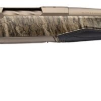 Browning 036147298 X-Bolt 2 Speed SPR Full Size 7mm PRC 3+1 20" Smoked Bronze Cerakote Fluted Threaded Barrel, Smoked Bronze Cerakote Steel Drilled & Tapped Receiver, Mossy Oak Bottomland Adj Vari-Tec