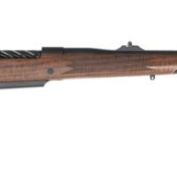 Weatherby MFT01N300WR6B Mark V Frontier Full Size 300 WBY Mag 3+1 24" + 2" Graphite Black Cerakote Threaded Barrel, Graphite Black Cerakote Steel Drilled & Tapped Receiver, Oiled Walnut Monte Carlo St