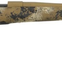 Howa HFN243SE 1500 Fence Line 243 Win 5+1 22" Flat Dark Earth Cerakote Threaded Barrel, Flat Dark Earth Cerakote Aluminum Drilled & Tapped Receiver, Scorched Earth Camo Fixed Synthetic Stock, Right Ha